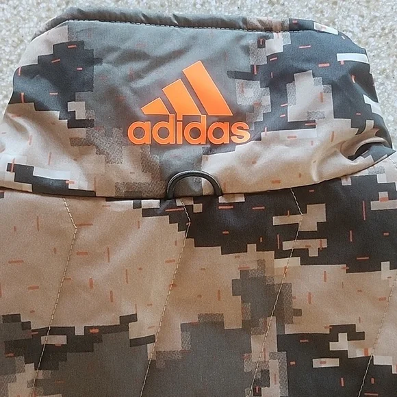 Adidas Long Quited Size S Coat Marapat Digital Desert Camo Like New - Picture 12 of 16